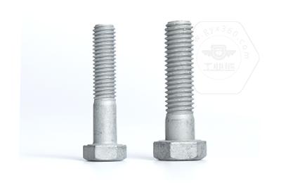 碳钢8.8级 10.9级达克罗外六角半牙螺栓GB5782